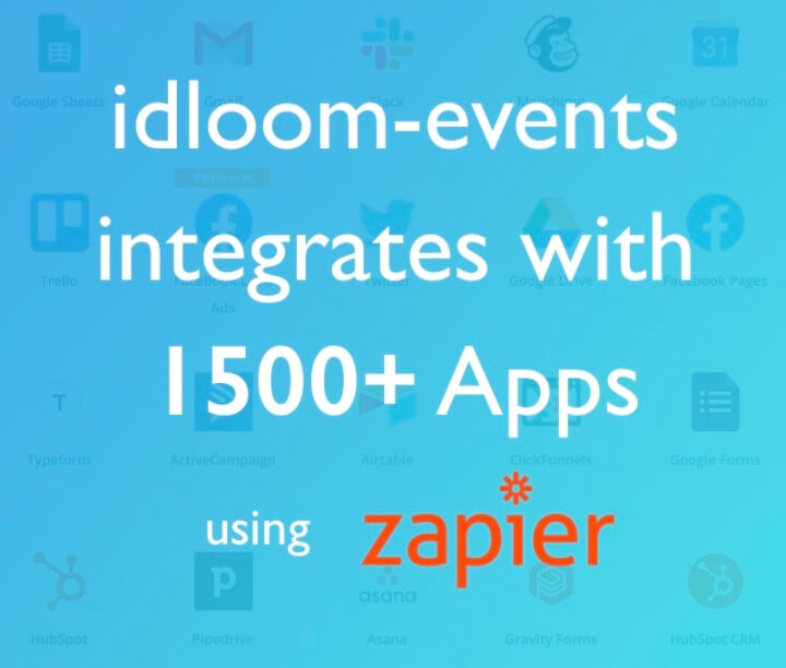 Int&eacute;gration idloom-events &ndash; Zapier