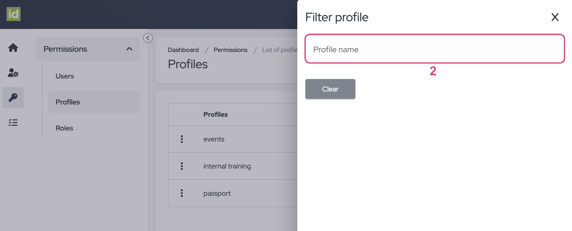 Filter on a criteria.